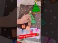 Merry christmas papercrafttreeshorts viral artworksubscribetomychannel