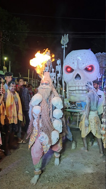 wait for it... || Fire ЁЯФе from Head|| Aghori Dance #aghori #shiva #shivtandav