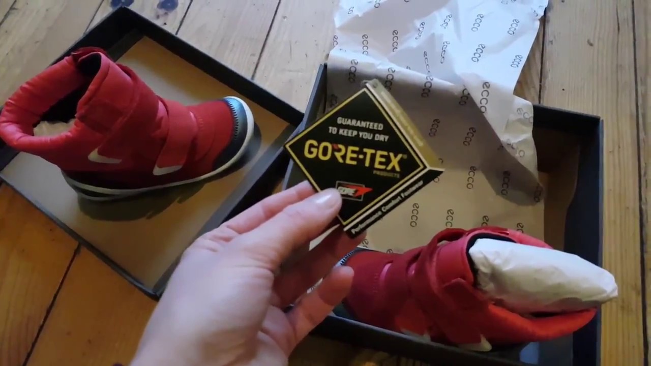 ecco gore tex kids