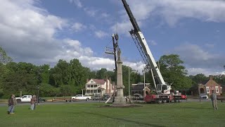Confederate monument in Isle of Wight moved