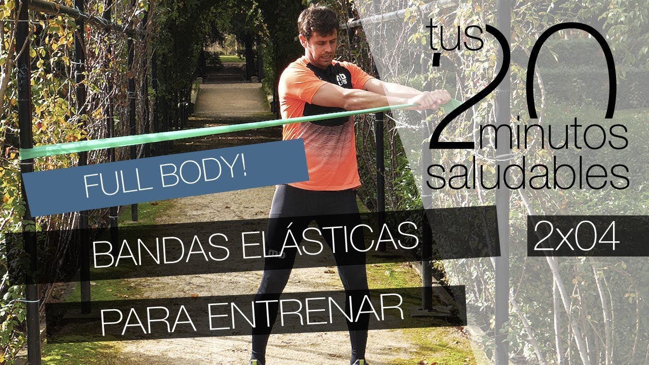 Rutina FULL BODY con BANDAS ELÁSTICAS 💪 Tus 20 Minutos Saludables -  MasterD TV - YouTube