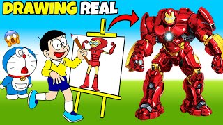 Ironman Drawing Became Real In GTA V 😱|| 🤣Funny Game