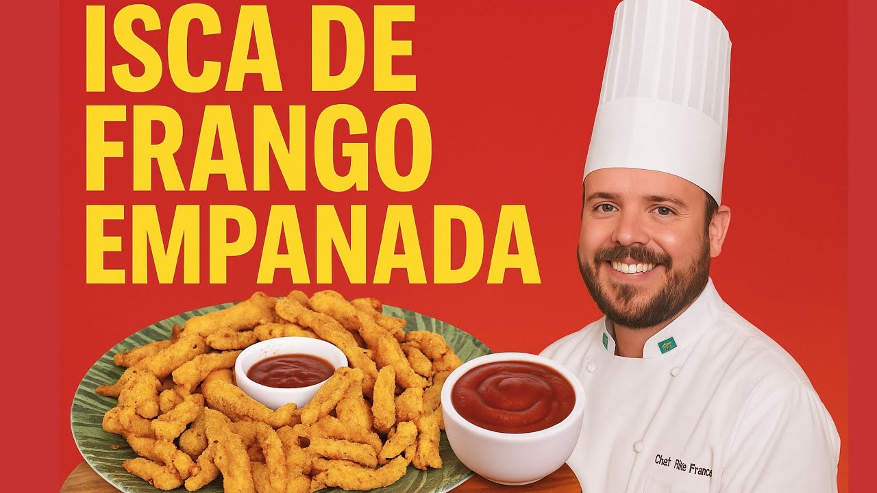 APRENDA A FAZER ISCA DE FRANGO FÁCIL
