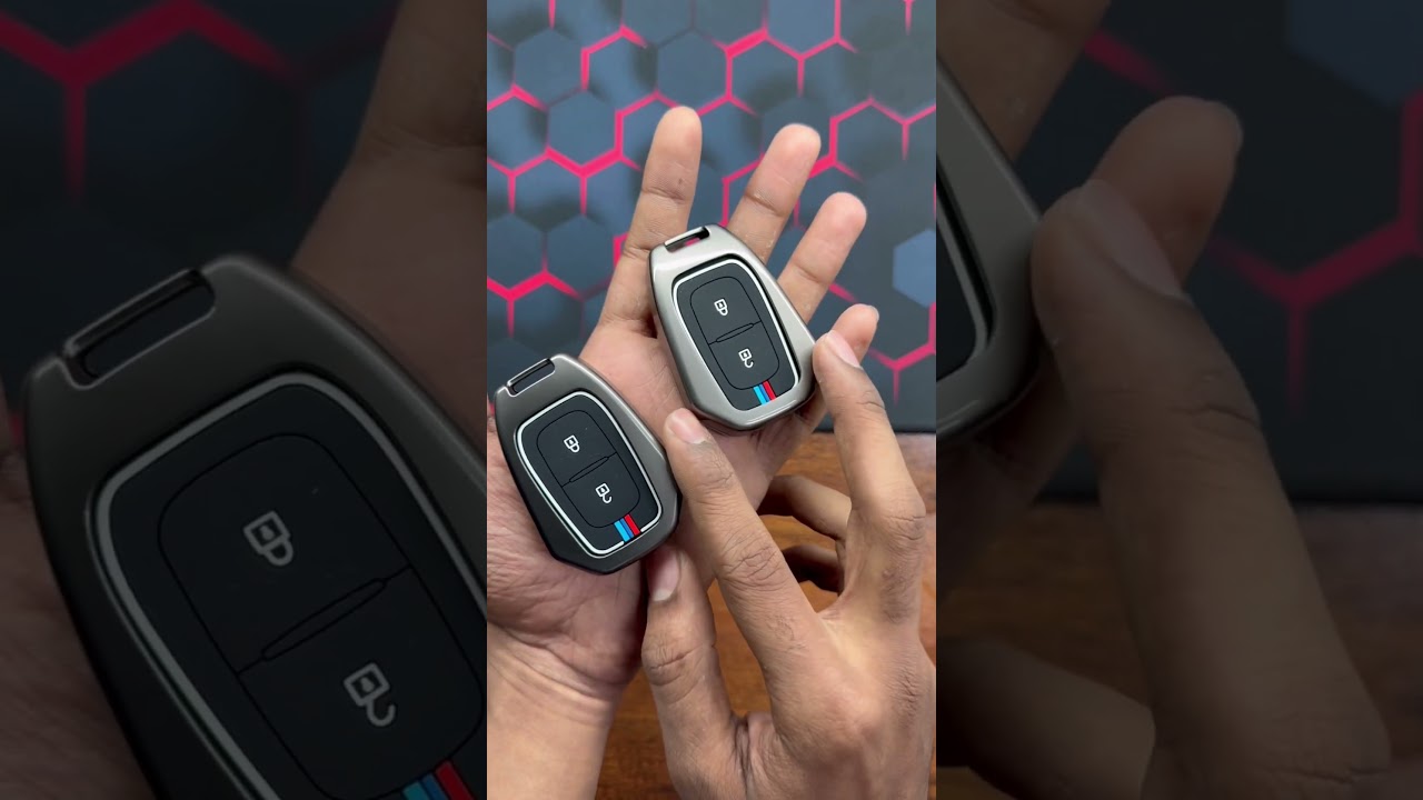 Premium ✨ Metal Key Cover for Renault & Nissan 