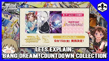 Weiss Schwarz BanG Dream! Countdown Collection Reprints -Let