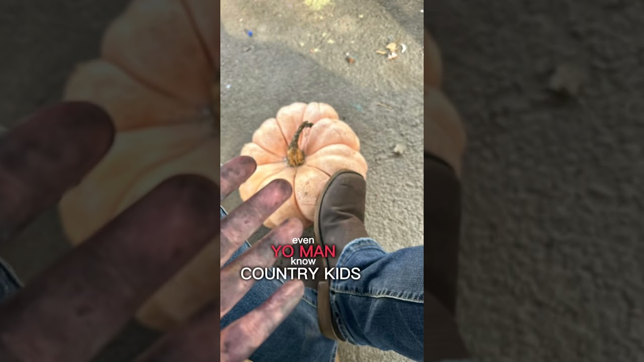 Country kids do it better 