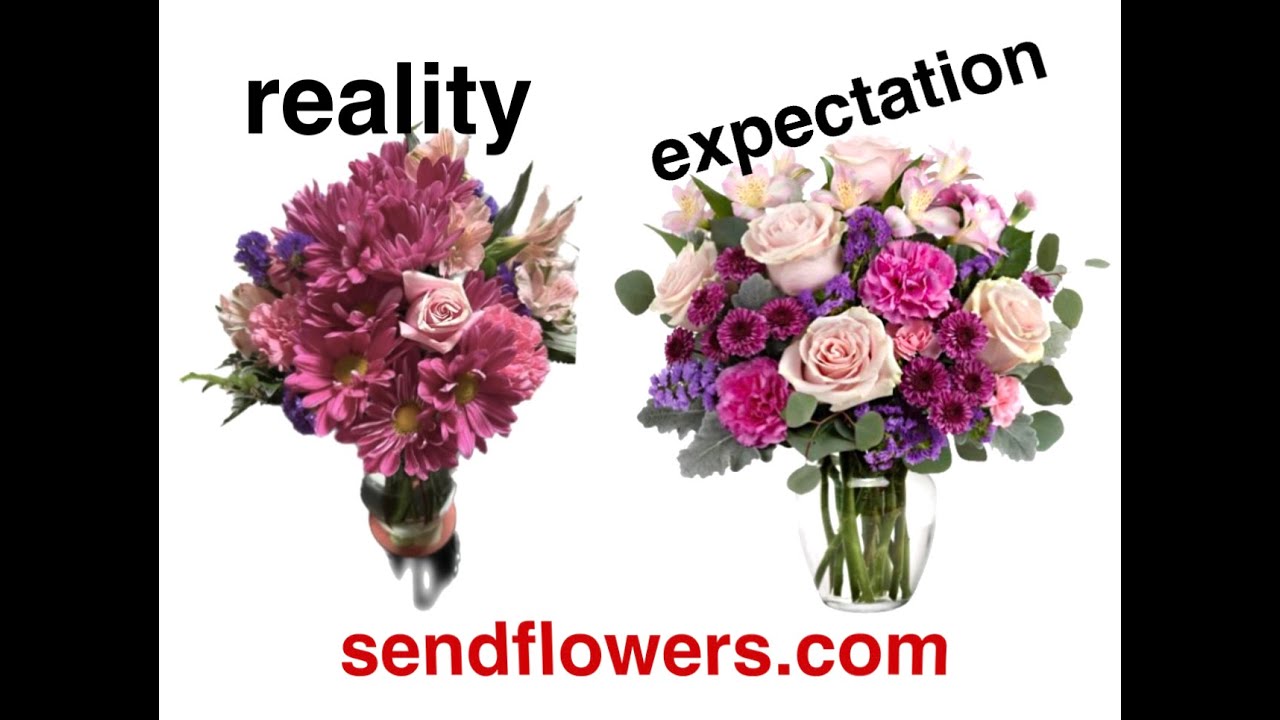 История о том, как никогда не стоит заказывать цветы по интернету sendflowers.com