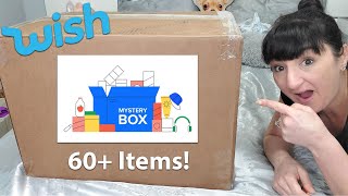 Huge WISH Mystery Box | 60+ Items | Totally Worth What I Paid