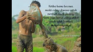 Story Wa Menahan Perih Yang Kurasa | Ku Coba