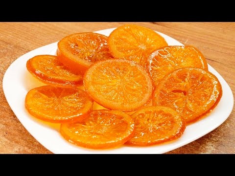 Видео рецепт Цукаты из апельсинов