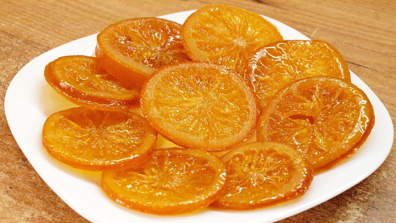 ⁣Карамелизированный апельсин / Candied orange slices recipe ♥ English subtitles