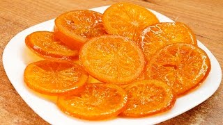 Карамелизированный апельсин - цитрусовые цукаты из целых апельсинов