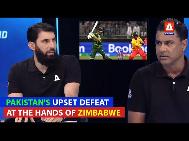 #ThePavilion panel of cricket experts discusses Pakistan's upset defeat at the hands of Zimbabwe class=