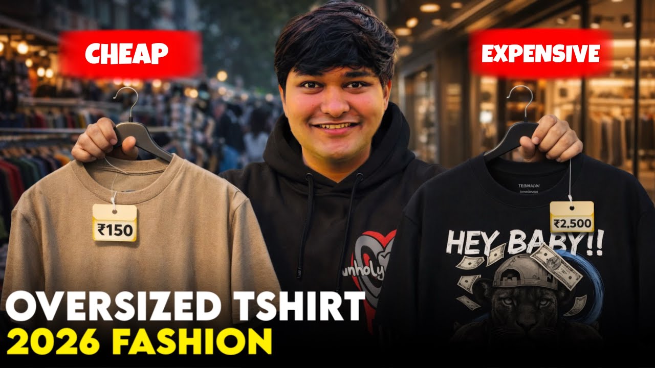 Best Oversized T-Shirts Haul 2026 | Men’s Summer Fashion Trends ...