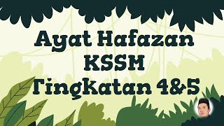 Ayat Hafazan SPM KSSM T4 & T5 screenshot 2