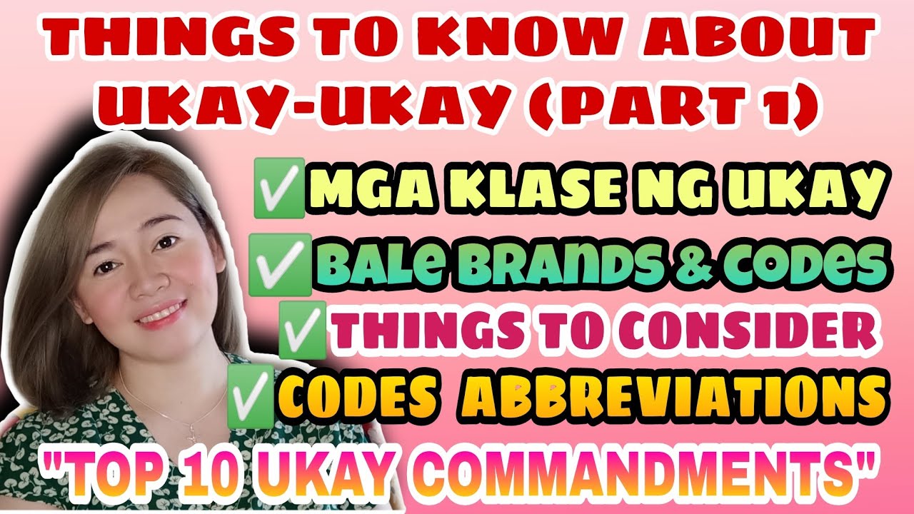 UKAY PART 1: MGA DAPAT MALAMAN SA UKAY UKAY BUSINESS| CODES AND ABBREVIATIONS|| LIVE SELLING TIPS|