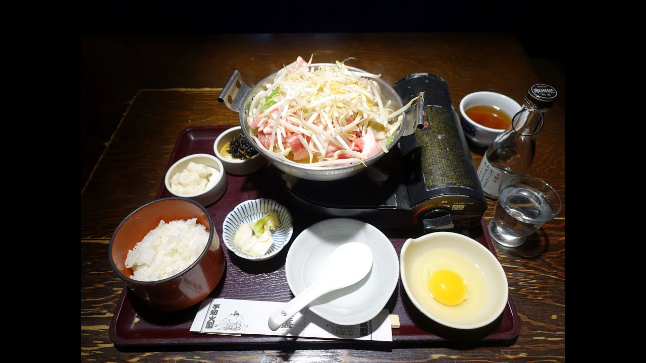 両国「安美」のちゃんこ鍋定食