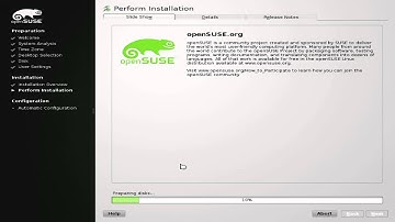 Steps to Install OpenSUSE, a member of the SUSE Family Version of Linux