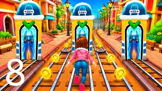 🚇 Princess’s Super Fast Escape! 🔥 Subway Runner | Full HD Gameplay