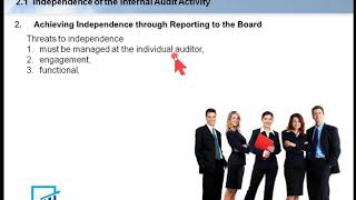 2 1 Independnce of the Internal Audit Activity Theory