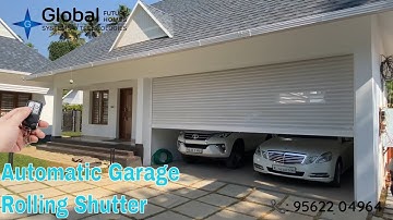 Automatic Garage Shutter installed at Mylapure, Kollam | Shutter Automation in Kerala | 📞9562204964