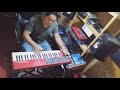 Cumbia surea  korg t3 y nord lead a1 cover