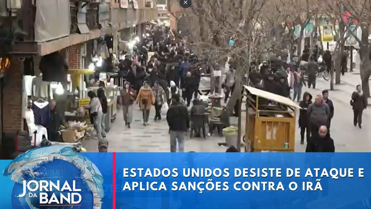 Protestos no Irã caem com internet cortada | Jornal da Band