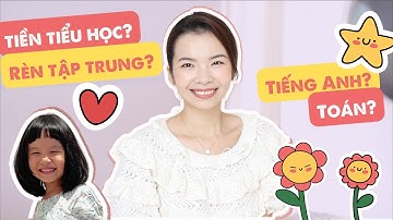 Chuẩn Bị Gì Cho Con Vào Lớp 1 | Loveat1stshine