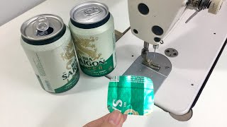 Good sewing tip from beer cans #35