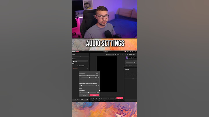 FIX Audio Issues in TikTok Live Studio  (Microphone, Speakers, Capture Card)