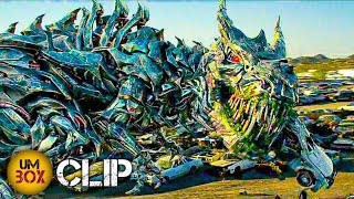 Grimlock Eat The Car Scene | Transformers The Last knight (2017)Movie clip HD [HINDI]