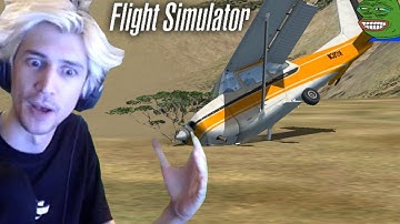 xQc Plays Flight Simulator X (with chat)