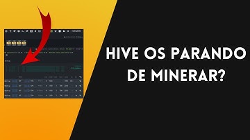 HIVE OS COM BUG? E AGORA?