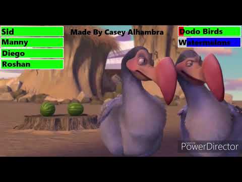 The Herd vs. Dodo Birds with healthbars (REUPLOAD)