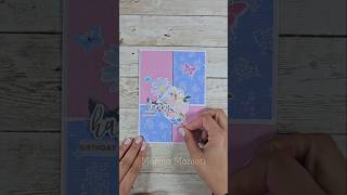 🎉DIY birthday card.I used @rosiesstudio papers and elements #diy #fy #birthday #cardmaking