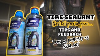 KOBY TIRE SEALANT | WORRY FREE! | Tamang Paglalagay | HONDA CLICK 125i | Michelin Pilot Street