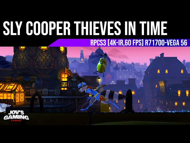 4K/HDR] Sly Cooper : Thieves in Time / Playstation 5 Gameplay (via