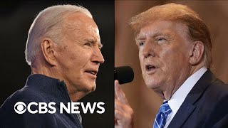 Biden and Trump hold dueling Georgia rallies