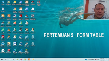 DESIGN WEB DASAR (PERTEMUAN 5) : FORM DI HTML