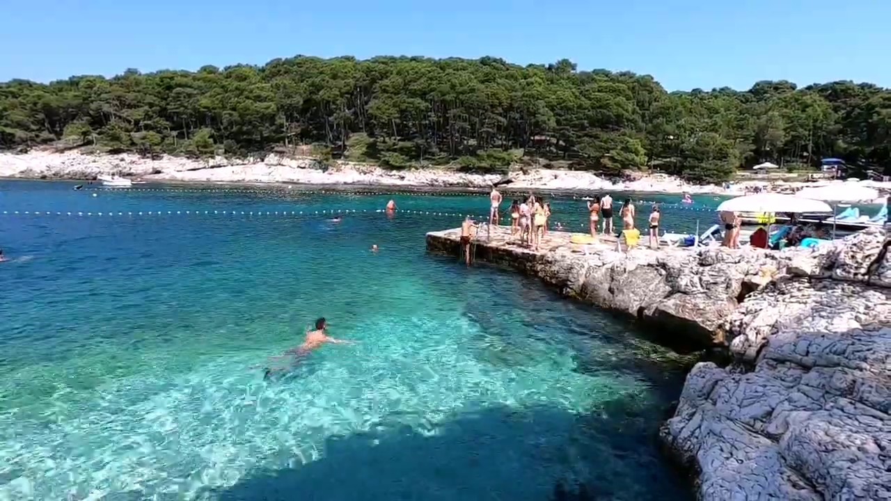 CROATIA  4K / Mali Losinj / Suncana Uvala