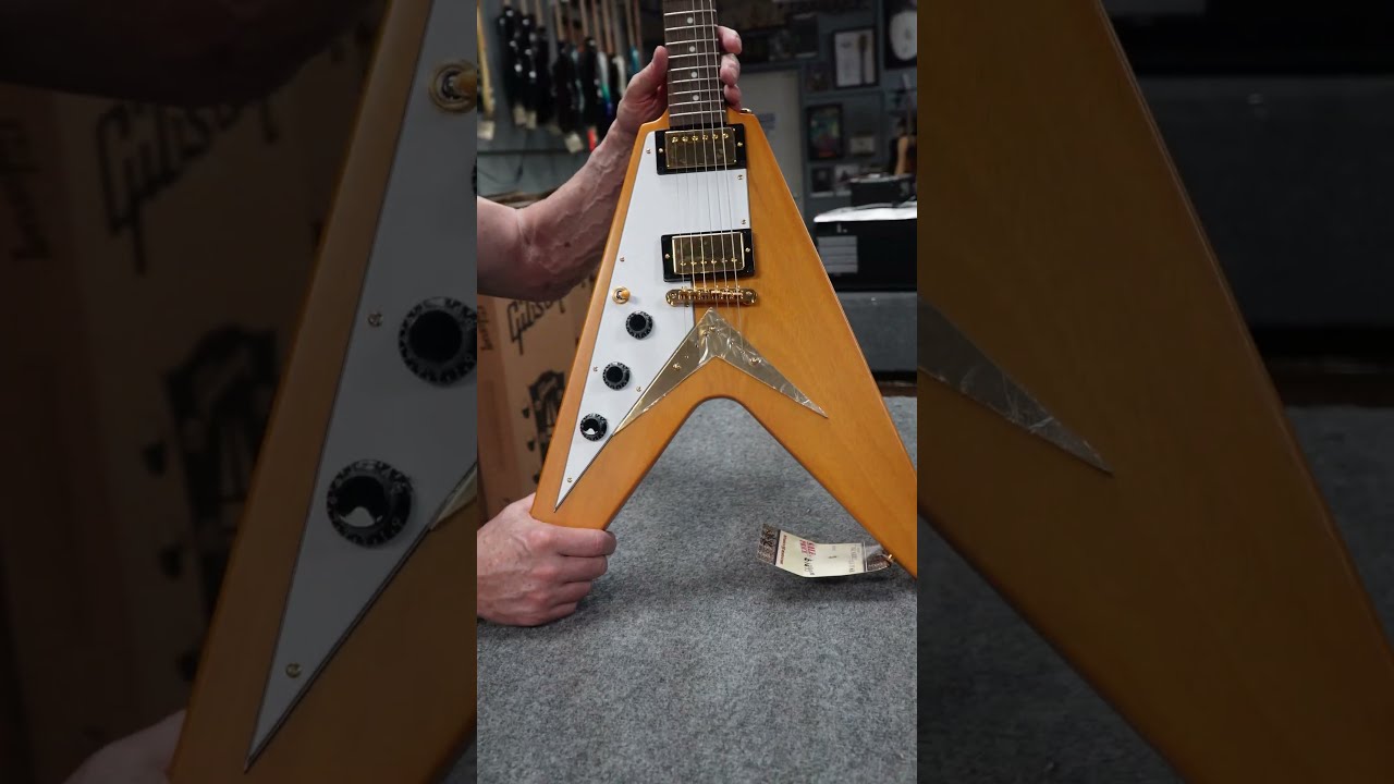 Left Handed Epiphone Flying V At Bizarre Guitar Reno