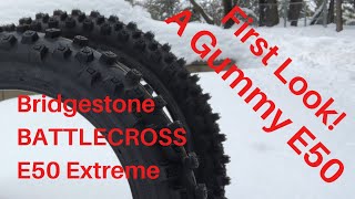 First Look! GUMMY E50 Extreme Bridgestone BATTLECROSS for Hard Enduro