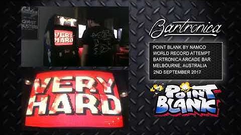 World Record on Namco Point Blank Arcade at Bartronica in Full