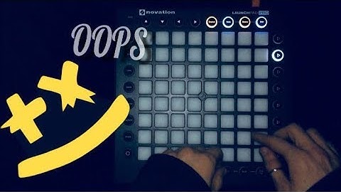 Oops- Martin Garrix (Led Music Launchpad Cover)