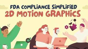 Professional 2D Motion Graphics Product Explainer Video | FDA Compliance Simplified with Docs