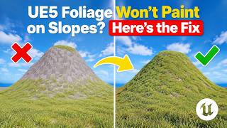 UE5 Foliage Won’t Paint on Slopes Here’s the Fix Guide