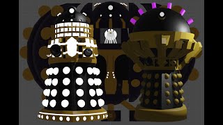 ~Terrible Scuffed 3D Model Custom Daleks Showcase~