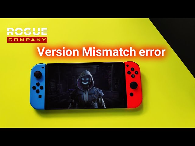 Nintendo Switch Authentication Failed 1.001 : r/RogueCompany