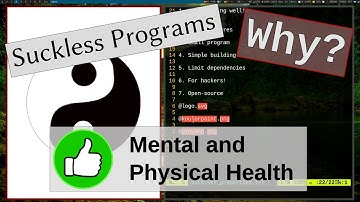 Suckless Programs and How Can They Improve Your Health?