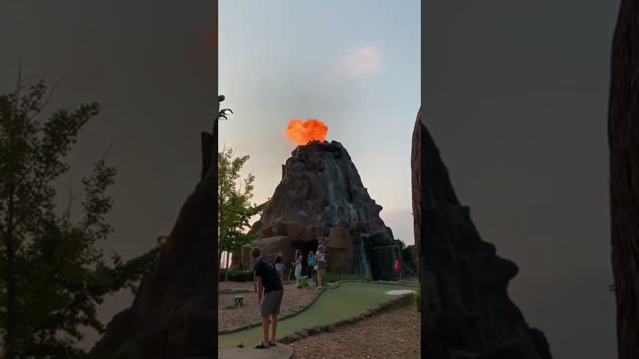 Volcano In Dinosaur Land 